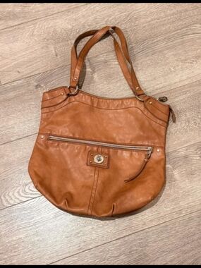 Relic Cognac Brown Shoulder Tote